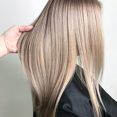 Blonde Hair Styling